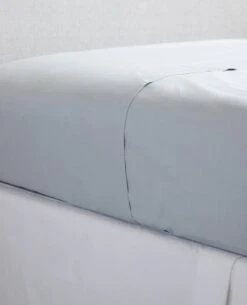 Basic 200 Thread Count Percale Mineral -Home Textiles Shop 200 percale mineral flatsheet1
