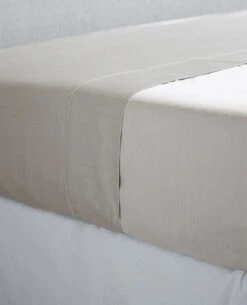 Silky 600 Thread Count Cotton Sateen Taupe -Home Textiles Shop 21108640080