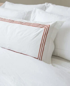 Hotel 3-Line Stitch 410 Thread Count Percale -Home Textiles Shop 3 Line PercaleMilkDecoCushion2 54357187 425b 4b40 8721 21ca52806977