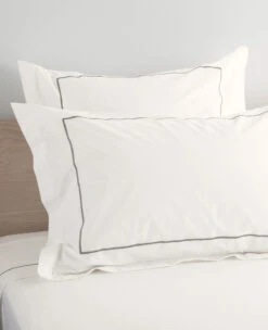 Hotel 1-Line Stitch 220 Thread Count Percale -Home Textiles Shop 6 Shams Edit