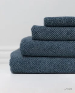 Abyss Twill Towels -Home Textiles Shop Abyss Twill Towels Denim