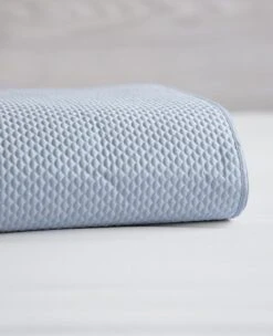 Alba Quilt Pool Blue -Home Textiles Shop Alba Coverlet