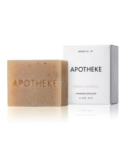 Apotheke Hinoki Lavender Bar Soap