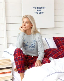 Au Lit X Province Of Canada Vintage Logo Tee Grey -Home Textiles Shop Au Lit x Province of Canada Vintage Logo Tee Grey3