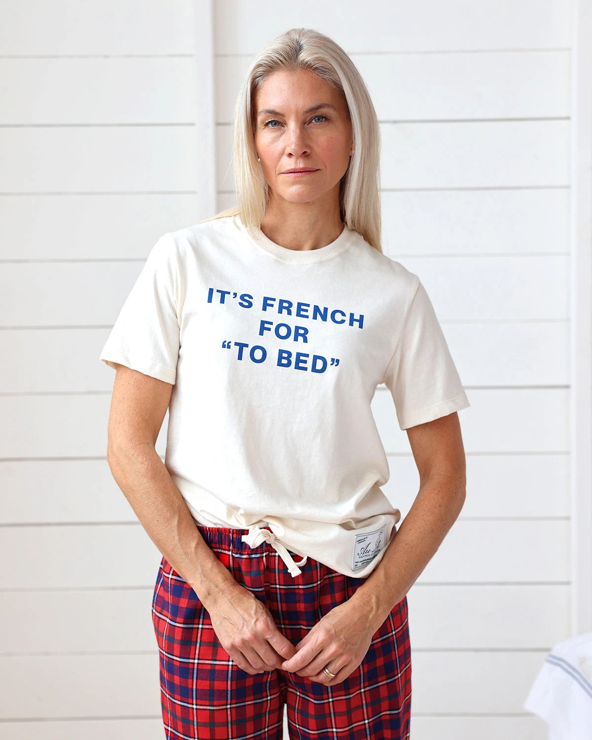 Au Lit X Province Of Canada French For To Bed Tee 14 Au Lit X Province Of Canada French For To Bed Tee - Image 12