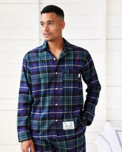 Province Of Canada Unisex Flannel Shirt Navy -Home Textiles Shop AuLitxProvinceofCanadaPlaidFlannelPJNavy4 770a36e9 96d8 42b0 9639 4ecc9daca729