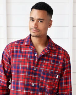 Province Of Canada Unisex Flannel Shirt Red -Home Textiles Shop AuLitxProvinceofCanadaPlaidFlannelPJRed5 ebb6e8a1 aa49 450e bbc7 a56be553ed8f
