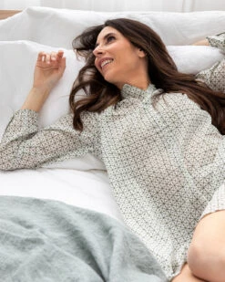 Berthy Sleepshirt Sage -Home Textiles Shop Berthy Sleepshirt Sage2