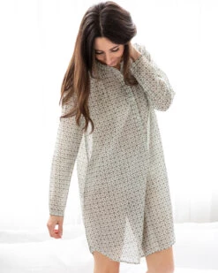 Berthy Sleepshirt Sage -Home Textiles Shop Berthy Sleepshirt Sage7