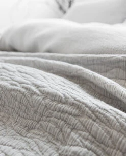 Birch Coverlet Cement -Home Textiles Shop Birch Cement 4