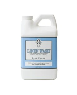 Blue Violet Linen Wash