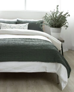 Brooke Coverlet -Home Textiles Shop Brooke Coverlet Eucalyptus5
