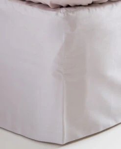 Silky 320 Thread Count Cotton Sateen Violet -Home Textiles Shop CC Violet Nude Bedskirt web