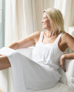 Camille Pima Cotton Jersey Nightgown