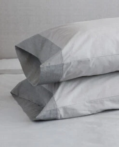 Chambray Grey -Home Textiles Shop Chambray Grey pillowcases