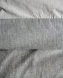 Chambray Grey -Home Textiles Shop ChambrayGrey IMG 5556