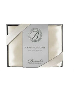 Silk Charmeuse Pillow Case -Home Textiles Shop CharmeuseCase creme