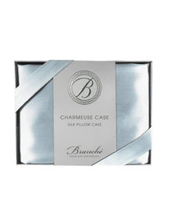 Silk Charmeuse Pillow Case -Home Textiles Shop CharmeuseCase lightblue