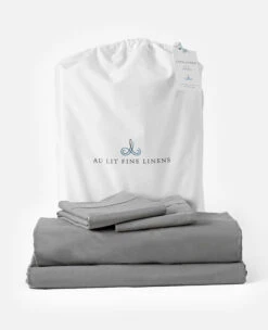 Cool & Crisp 200 Thread Count Percale Bundle Smoke