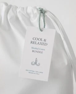 Cool & Relaxed Washed Linen/Cotton Bundle -Home Textiles Shop Cool Relaxed Bundle 3