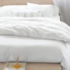 Bamboo/Cotton Percale White -Home Textiles Shop Cotton Off White Clean web