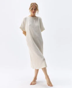Crinkle Kaftan Cream -Home Textiles Shop CrinkleKaftanCream2