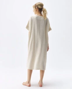 Crinkle Kaftan Cream -Home Textiles Shop CrinkleKaftanCream4