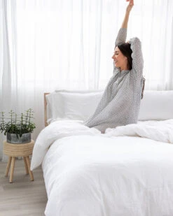 Daisy Sleepshirt Blue -Home Textiles Shop Daisy Sleepshirt Blue3