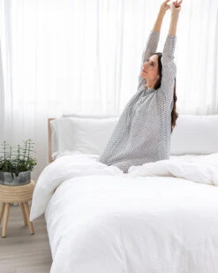 Daisy Sleepshirt Blue -Home Textiles Shop Daisy Sleepshirt Blue5