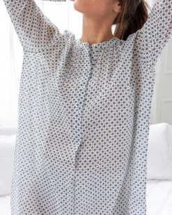 Daisy Sleepshirt Blue -Home Textiles Shop Daisy Sleepshirt Blue6
