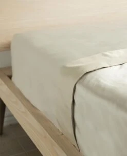 Silky 600 Thread Count Cotton Sateen Dune -Home Textiles Shop Duet Dune 5