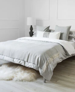 Duet Cotton Sateen Grey/Milk