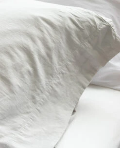 Washed Cotton Sateen Cement -Home Textiles Shop EasyLiving CementSateen 4