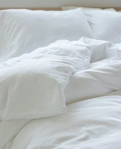 Washed Cotton Sateen White -Home Textiles Shop EasyLiving CottonSateenWhite 4