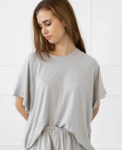 Ultra Soft Sleep Tee Cement -Home Textiles Shop EasyLivingBambooSleepTeeCement9