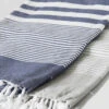 Ege Turkish Striped Fouta -Home Textiles Shop EgeTurkishStripedFouta