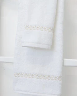 Empire Embroidered Guest Towels -Home Textiles Shop EmpireEmbroideredGuestTowelscream2