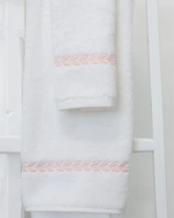 Empire Embroidered Guest Towels -Home Textiles Shop EmpireEmbroideredGuestTowelspink2