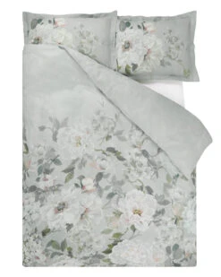 Fleur Blanche Platinum Linen -Home Textiles Shop FleurBlanchePlatinumSateen2