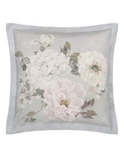 Fleur Blanche Platinum Linen -Home Textiles Shop FleurBlanchePlatinumSateen3