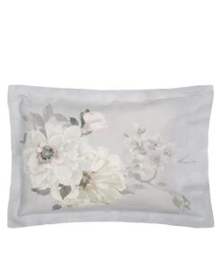 Fleur Blanche Platinum Linen -Home Textiles Shop FleurBlanchePlatinumSateen4