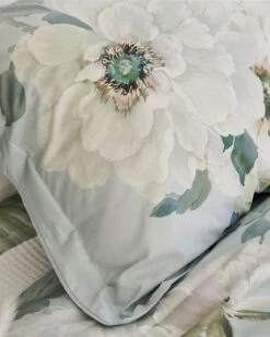 Fleur Blanche Platinum Linen -Home Textiles Shop FleurBlanchePlatinumSateen7