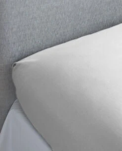 Basic 200 Thread Count Percale Glacier Grey 13 Basic 200 Thread Count Percale Glacier Grey -Home Textiles Shop GLACIER 200 Percale fittedsheet1copy