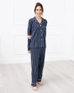 Grant Pima Cotton Jersey PJ 27 Grant Pima Cotton Jersey PJ -Home Textiles Shop Grant Pinstripe Jersey PJ9