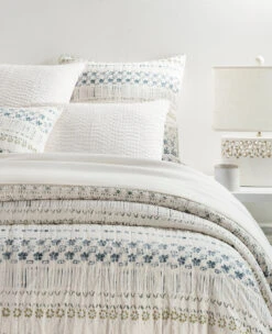 Hawthorn Quilt Neutral/Blue -Home Textiles Shop HawthornQuiltNeutral Blue2