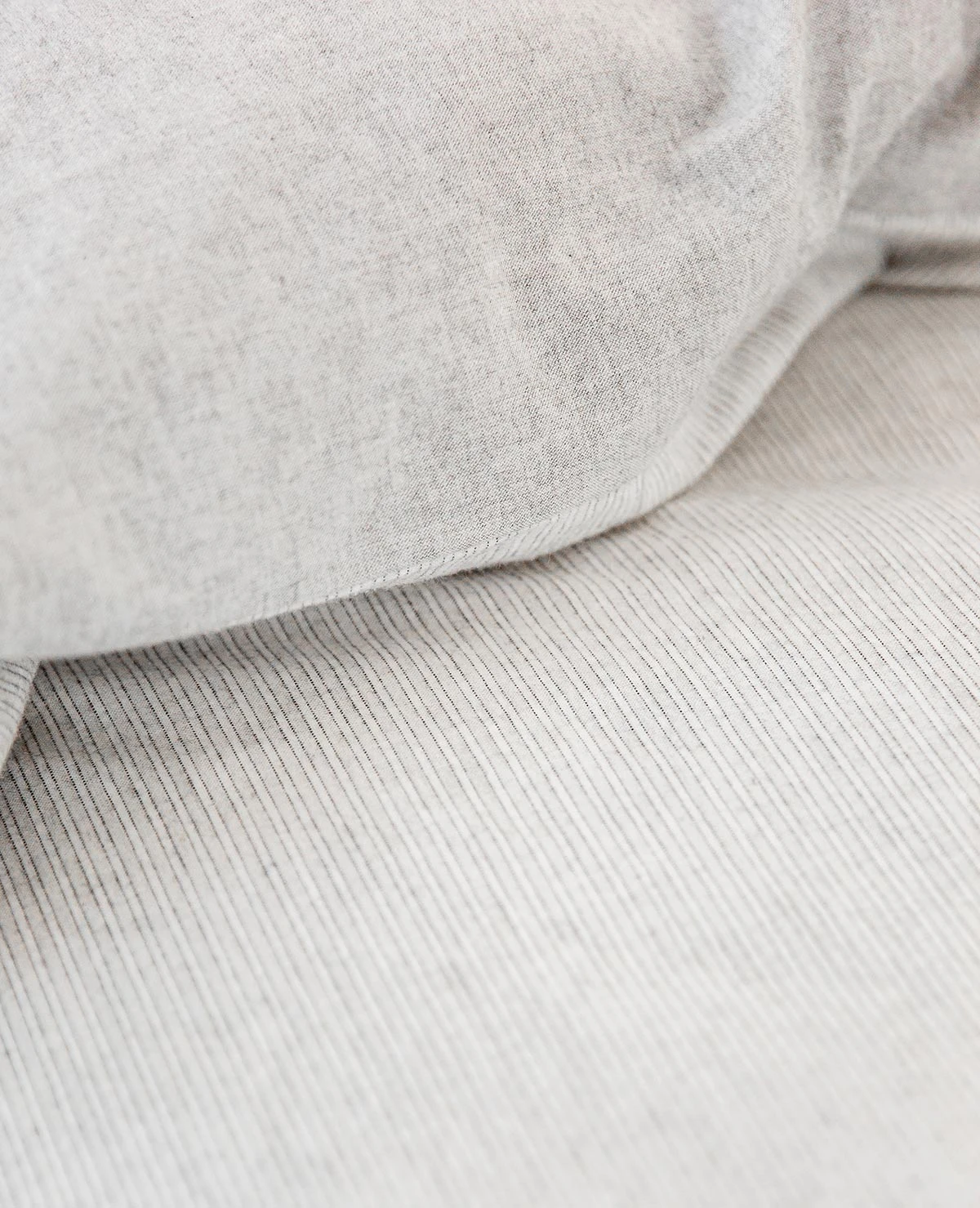 Pinstripe Oatmeal Flannel 9 Pinstripe Oatmeal Flannel - Image 7