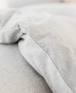 Pinstripe Oatmeal Flannel 22 Pinstripe Oatmeal Flannel -Home Textiles Shop Heather Grey Oatmeal Pinstripe Flannel 20