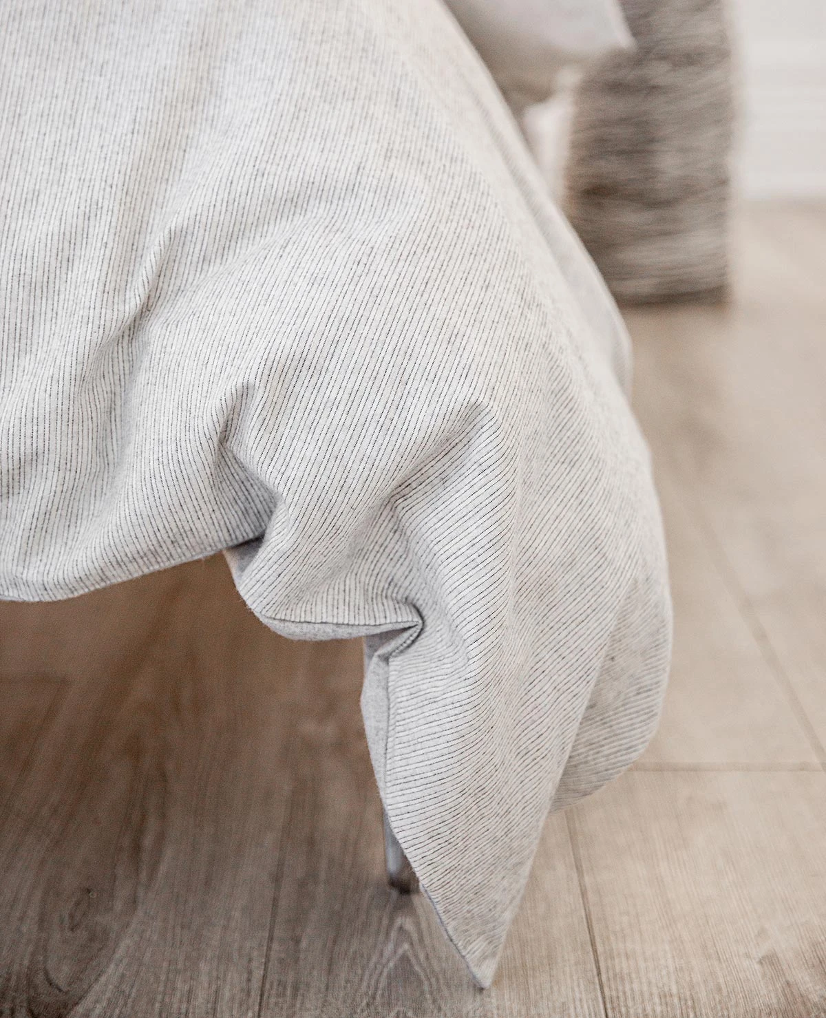 Pinstripe Oatmeal Flannel 3 Pinstripe Oatmeal Flannel