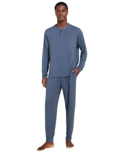 Eberjey Henry Men's PJ Coastal Blue