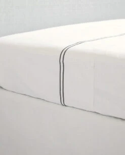 Hotel 2-Line Stitch 220 Thread Count Percale -Home Textiles Shop Hotel2Line FlatSheet Edit